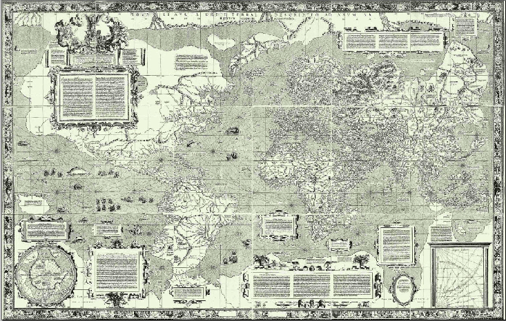 メルカトル　世界地図