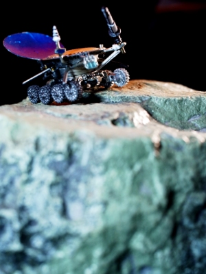 王立科学博物館　ソ連の無人月面車「ルノホート1号」